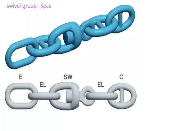 Marine Ship Swivel Group Anchor Chain Swivel group.