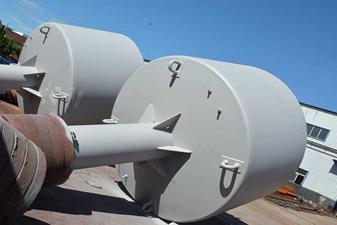 Diameter 3m Marine mooring buoy steel marine buoy