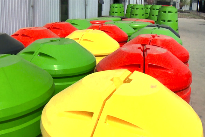 2400mm diameter Polyethylene marine buoy ocean buoy