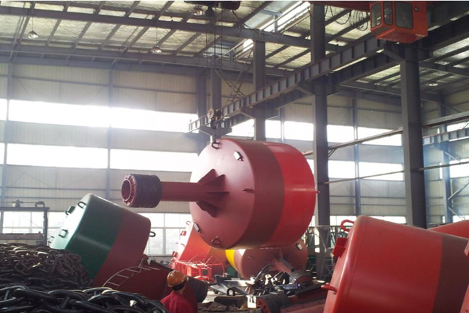 1.8m diameter Lateral buoy in deep water