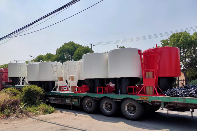 1800mm diameter Inland Waterway Buoys White Buoy