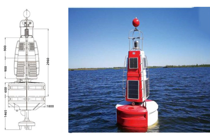 1800mm Diameters Data Acquisition Buoys 