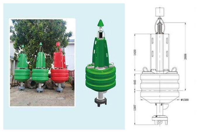 1500mm Diameter Polyethylene Lateral Buoy