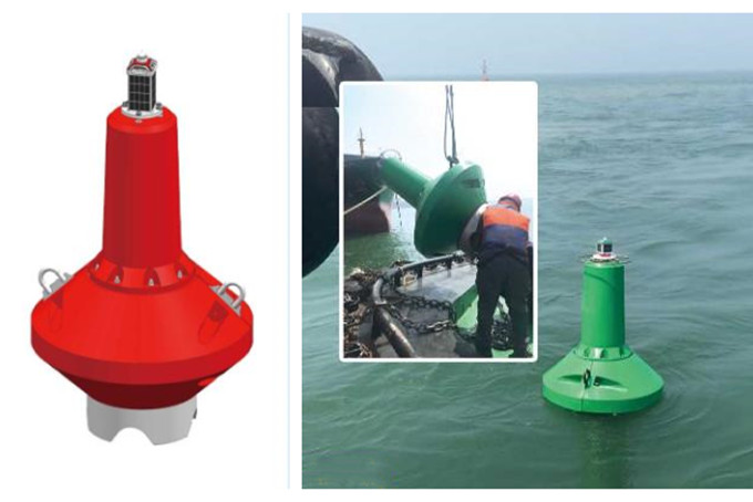 1250mm Polyethylene pillar Buoys for sale