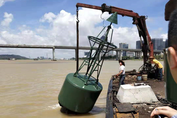 Egypt Project-- 3 unites of Steel Navigation Buoys are shipping to Cairo.