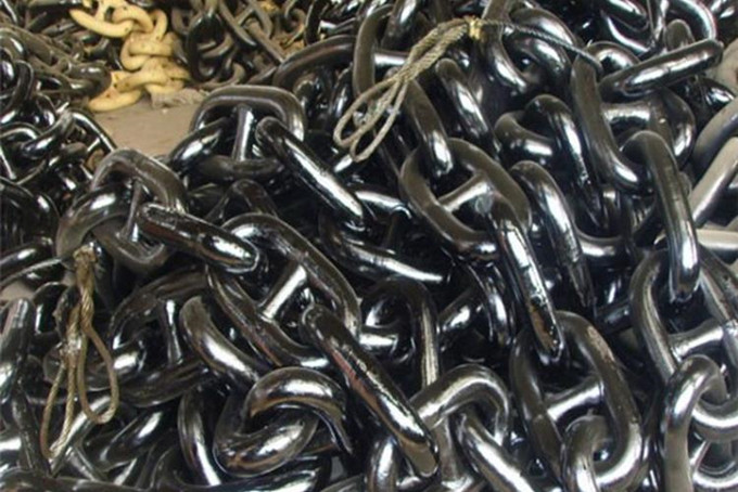 China Grade U2 U3 Stud link chain for sale