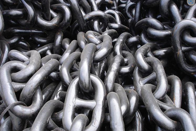 China Grade U2 U3 Stud link chain for sale