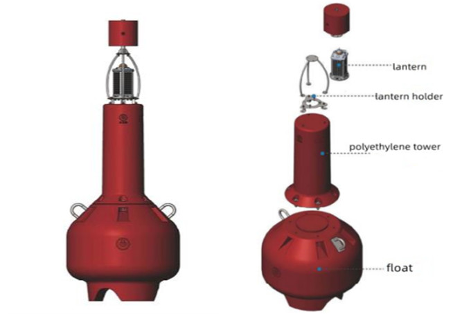 Polyethylene Navigation Buoys for sale