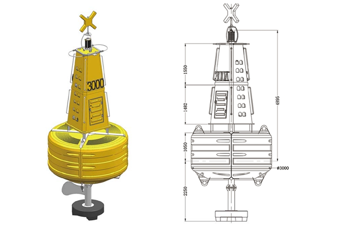 The 3000mm Seal Series Buoy