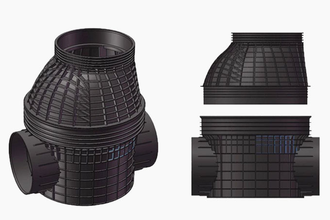 Plastic Inspection Well System