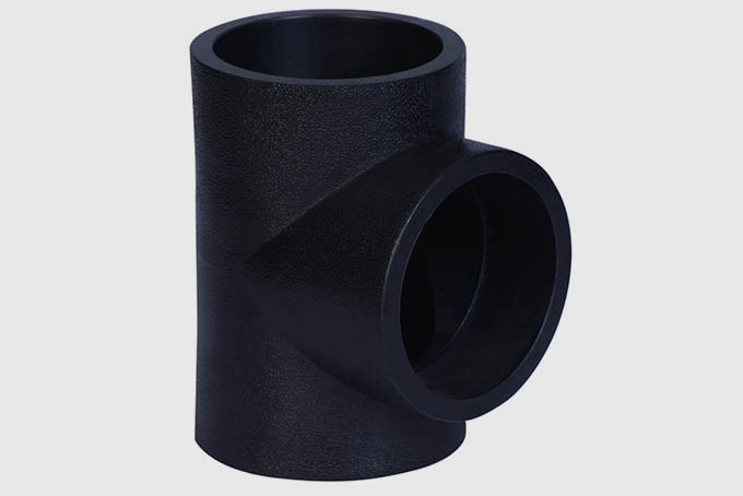 Socket and Spigot Equal Diameter Tee