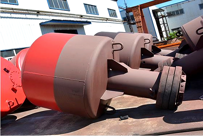 Diameter 1.2m Navigational Red Metal Buoys