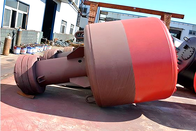 Diameter 1.2m Navigational Red Metal Buoys