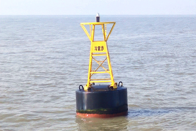 Steel Pillar Buoy--Custom-Made for Offshore Use