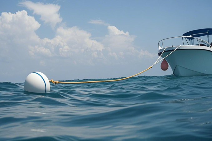 What Colors Appear on a Mooring Buoy?