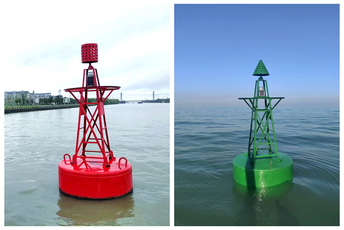 Steel Pillar Buoy--Custom-Made for Offshore Use
