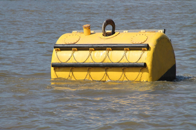 Large Yellow Floating Mooring Buoys For Sale